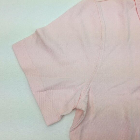 Macys Karen Scott Woman's Pink Blush Polo Short Sleeve Top T-Shirt Size Small - Picture 6 of 9